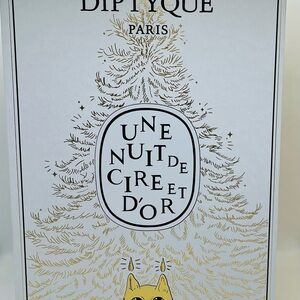 Diptyque Advent Calendar Box with Black and Gold Design CATS!